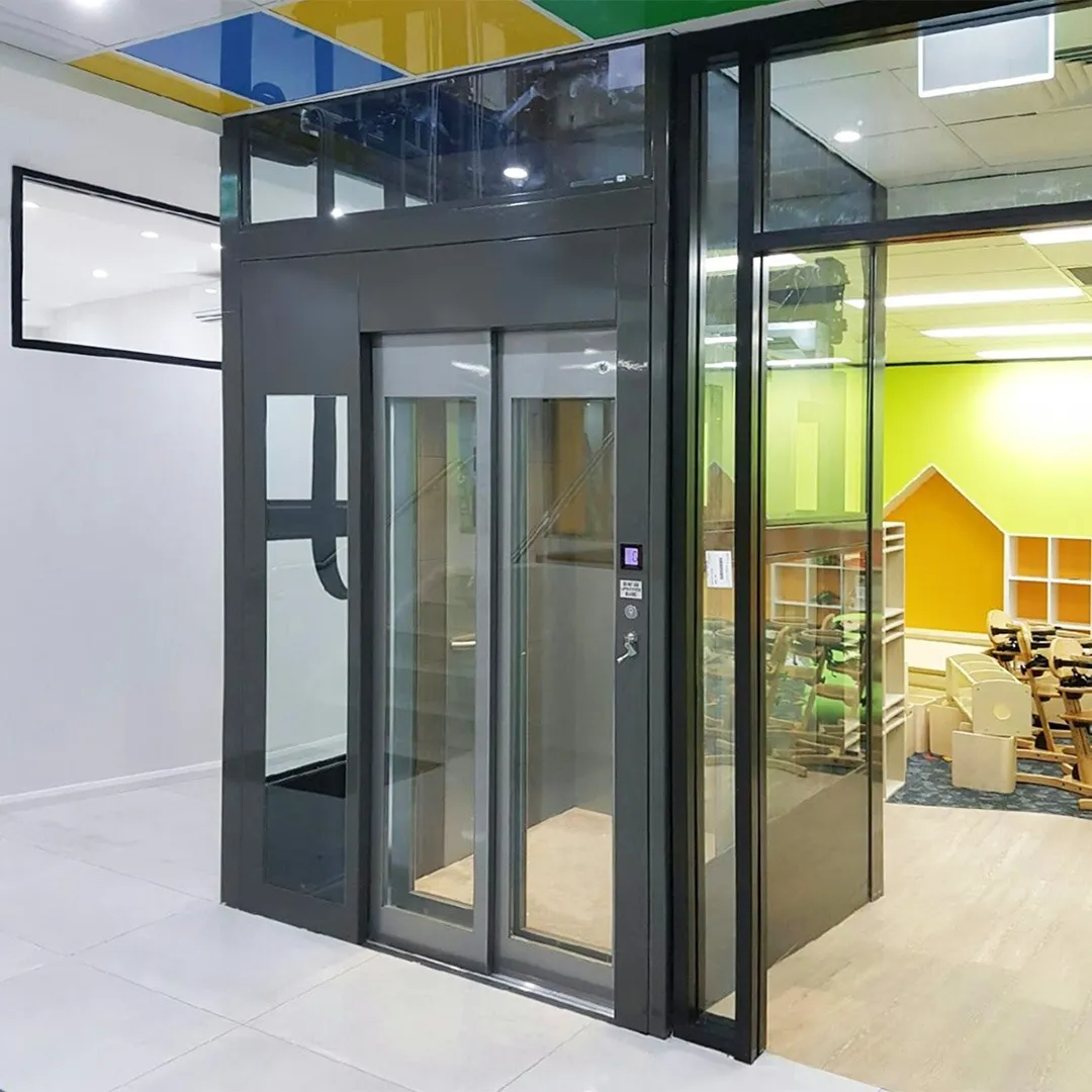 Custom-built home lift for vertical mobility